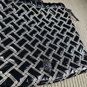 Kurt Geiger London Women's Kensington Quilted Leather Shoulder Bag Black NEW